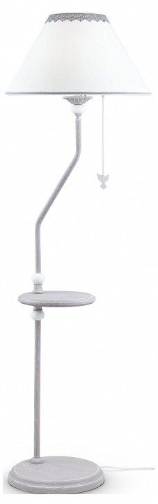 Торшер с полкой maytoni bouquet arm023-fl-01-s