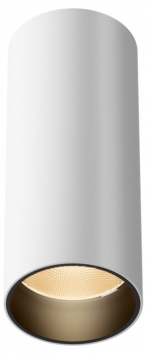 Накладной светильник maytoni focus led c056cl-l12w2.7k-w-w