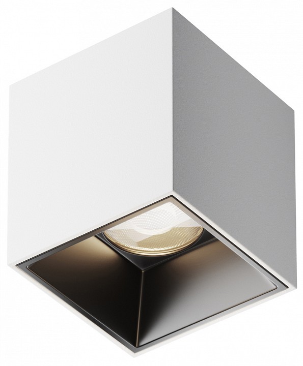 Накладной светильник maytoni alfa led c064cl-5w4k-sq-wb