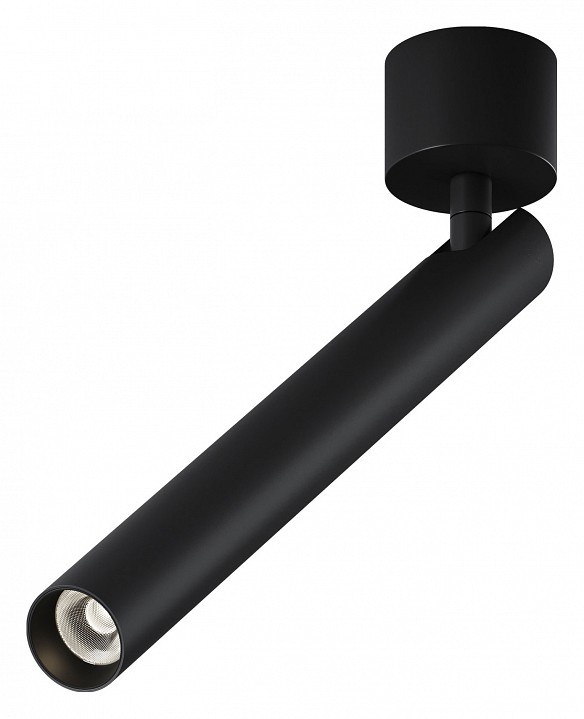 Светильник на штанге maytoni focus t c141cl-l300-6w4k-b