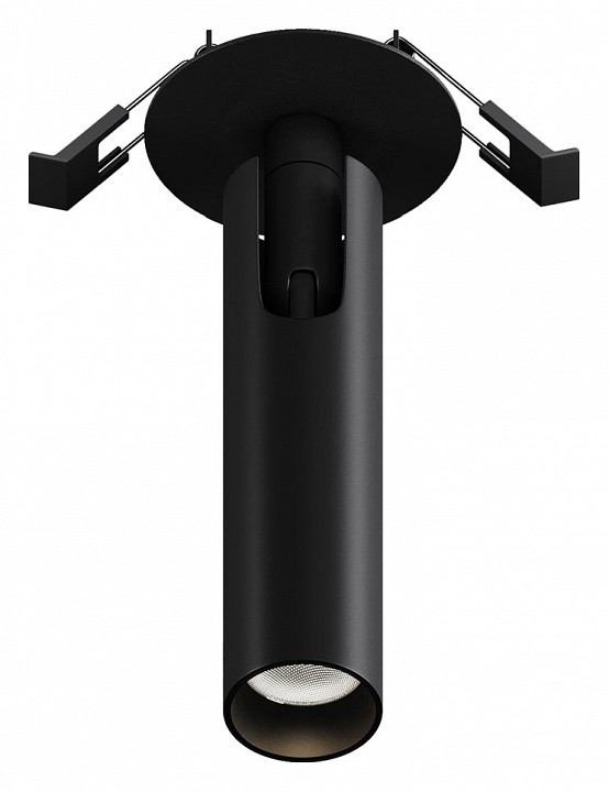 Встраиваемый светильник maytoni focus t c141rs-l125-6w3k-b