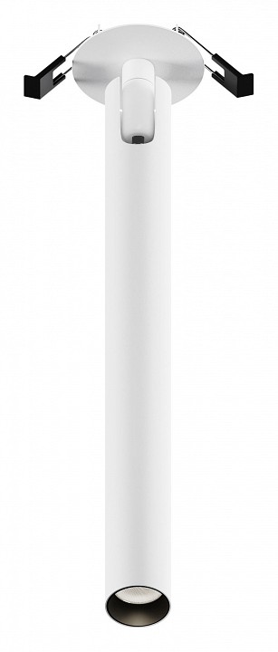 Встраиваемый светильник на штанге maytoni focus t c141rs-l300-6w4k-w
