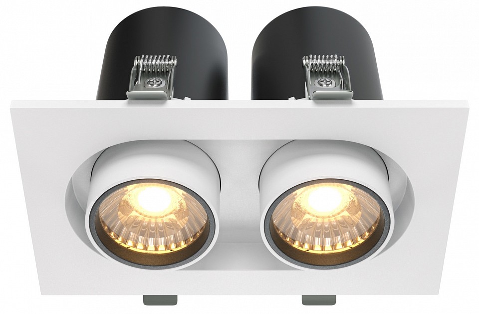 Встраиваемый светильник на штанге maytoni hidden dl045-02-10w3k-w