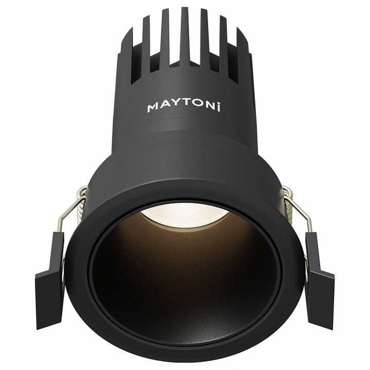 Встраиваемый светильник maytoni dip dl116-10w-4k-b