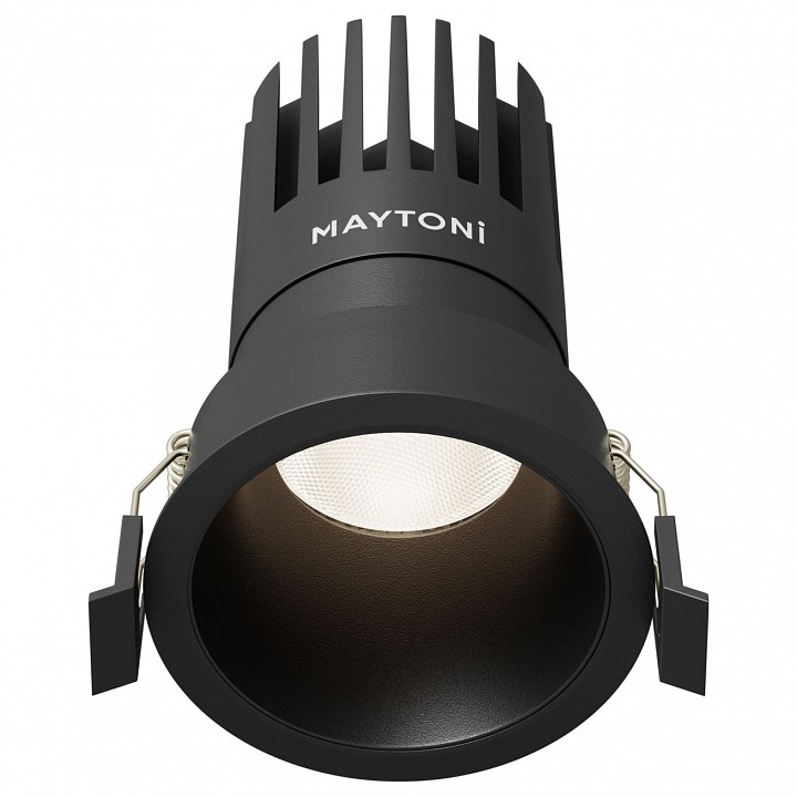 Встраиваемый светильник maytoni dip dl118-15w-4k-b