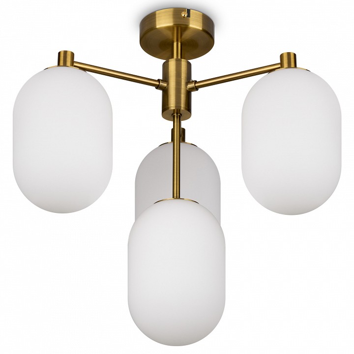 Люстра на штанге freya sharlot fr1012pl-04bs