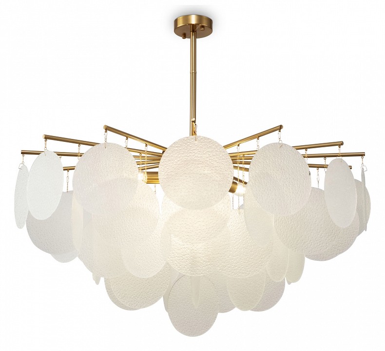Люстра на штанге freya porto fr5104pl-08bs