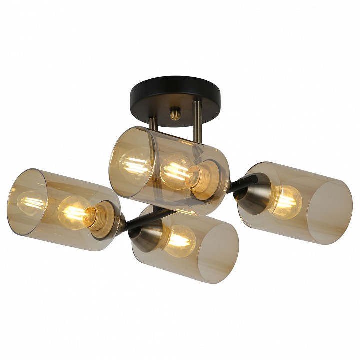 Люстра на штанге freya glow fr5129pl-04b