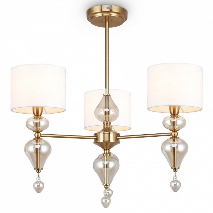 Люстра на штанге freya raise fr5369cl-03bs