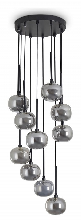 Подвесная люстра freya shimmer fr5435pl-10b