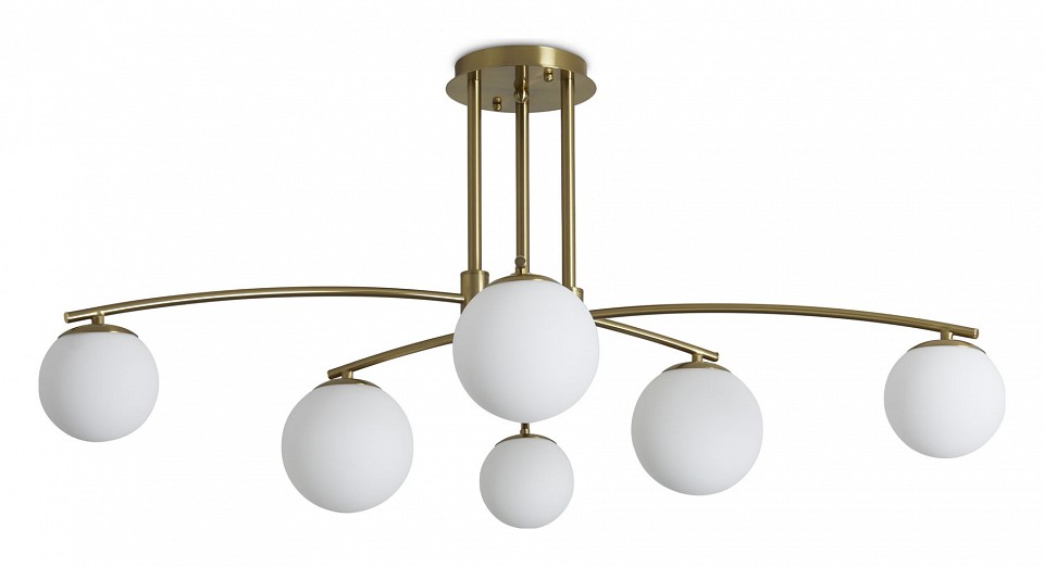 Люстра на штанге freya hanger fr5443cl-06bs