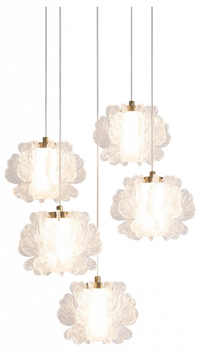 Подвесная люстра freya flower fr5579pl-l40bs