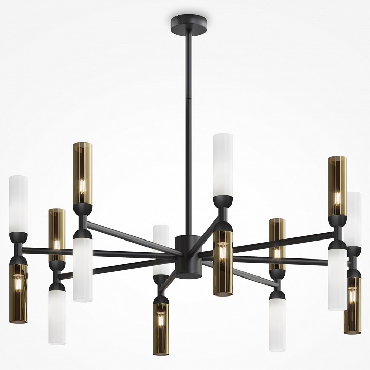 Люстра на штанге maytoni memory mod177pl-16g