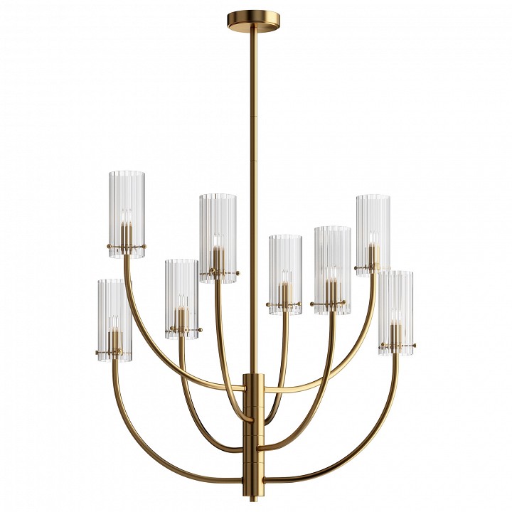 Люстра на штанге maytoni arco mod223pl-08bs