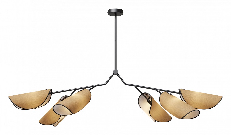 Люстра на штанге maytoni organic mod225pl-06b