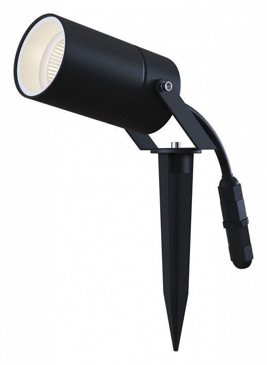Наземный низкий светильник maytoni scope o025fl-01b