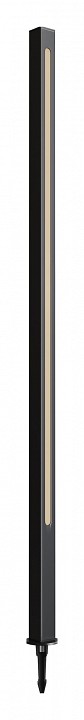Наземный высокий светильник maytoni pole o440fl-l12gf3k