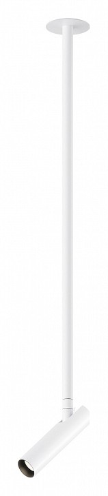 Встраиваемый светильник на штанге maytoni focus t p141rs-l125-6w4k-w