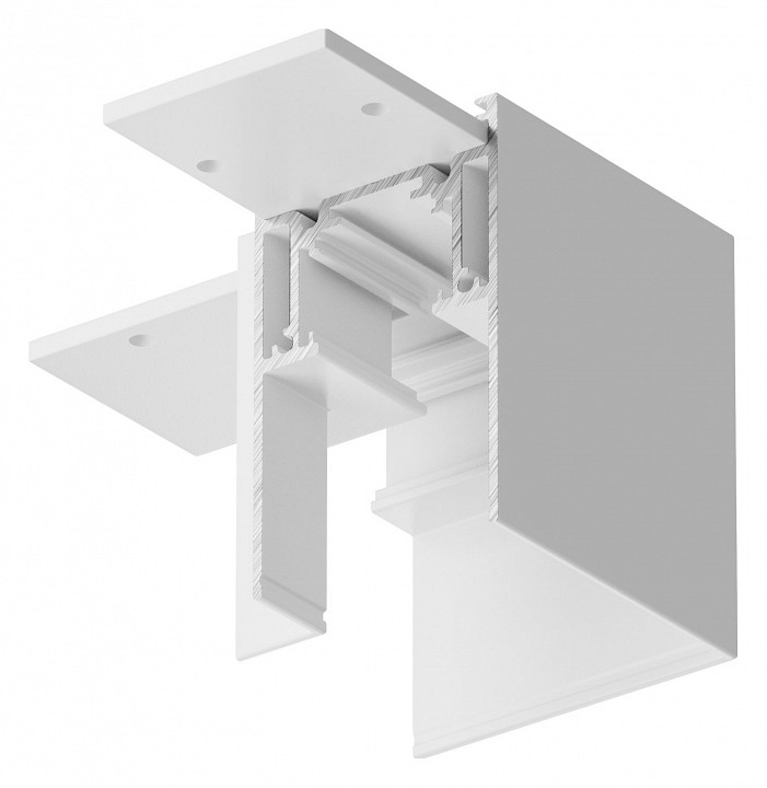 Соединитель угловой внешний для треков накладных maytoni accessories for tracks tra004cl-21w