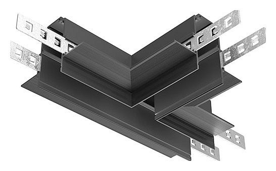 Соединитель t-образный для треков maytoni accessories for exility tra034ct-42b