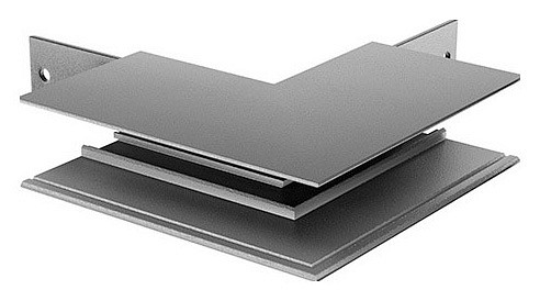 Соединитель угловой l-образный для треков maytoni accessories for exility tra034ocl-41b