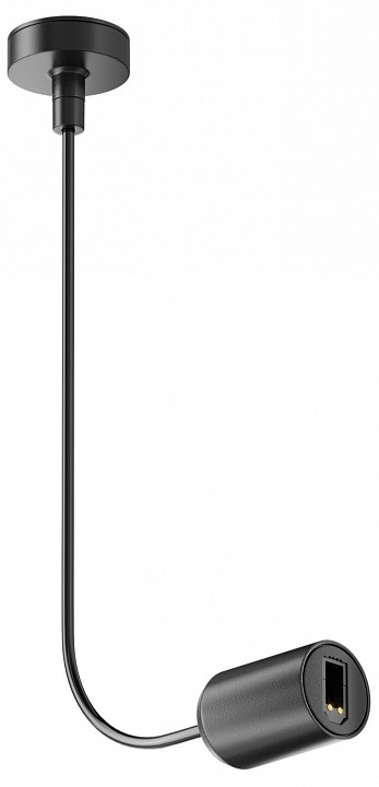 Токопровод концевой maytoni accessories for tracks flarity tra154c-sb1-b