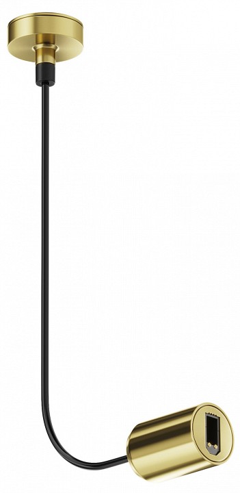 Токопровод концевой maytoni accessories for tracks flarity tra154c-sb1-bs