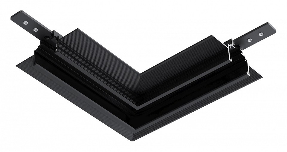 Соединитель угловой l-образный для треков встраиваемых maytoni accessories for tracks exility tram034cl-42b