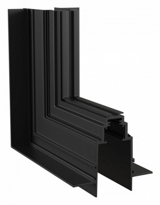 Соединитель угловой l-образный для треков встраиваемых maytoni accessories for tracks gravity trx010ocl-22b