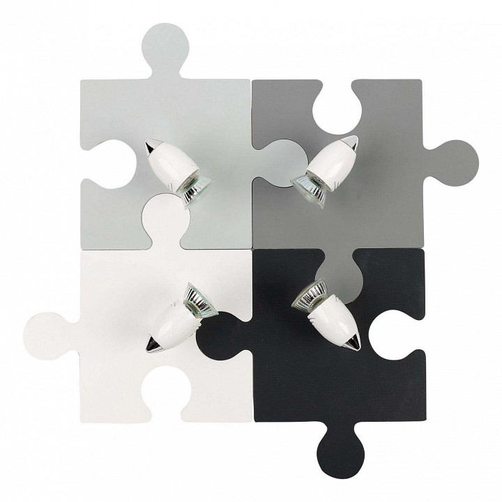 Спот nowodvorski puzzle gray 9728