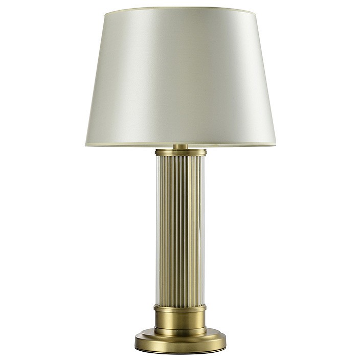 Настольная лампа декоративная newport  3292/t brass