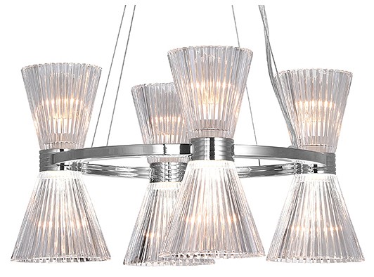 Подвесная люстра newport 3610 3614/s nickel