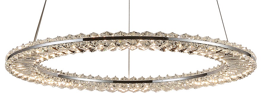 Подвесной светильник newport 8240 8241/600 chrome