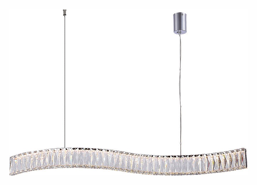 Подвесной светильник newport 8240 8243/90 chrome