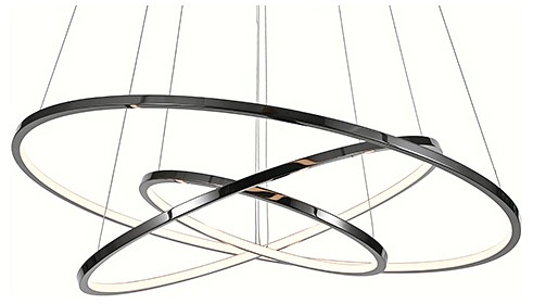 Подвесной светильник newport 15000 15303/s black glossy