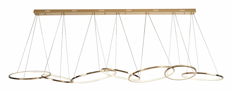 Подвесной светильник newport 15000 15207/s champagne gold