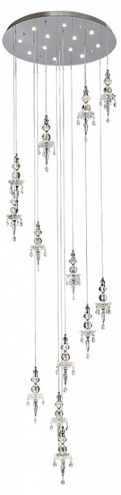 Подвесная люстра newport 8360 8360/800 chrome