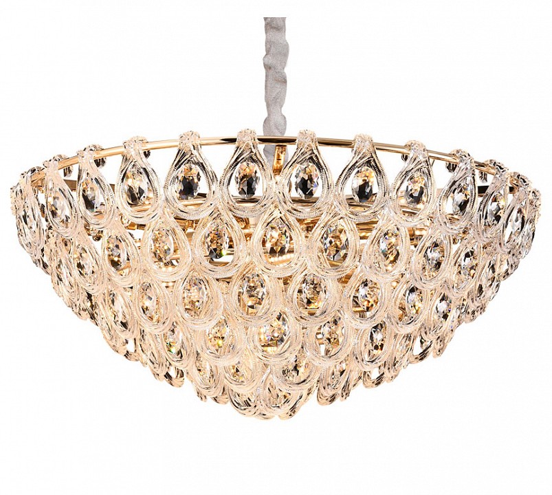 Подвесная люстра newport 5250 5259+4/c gold