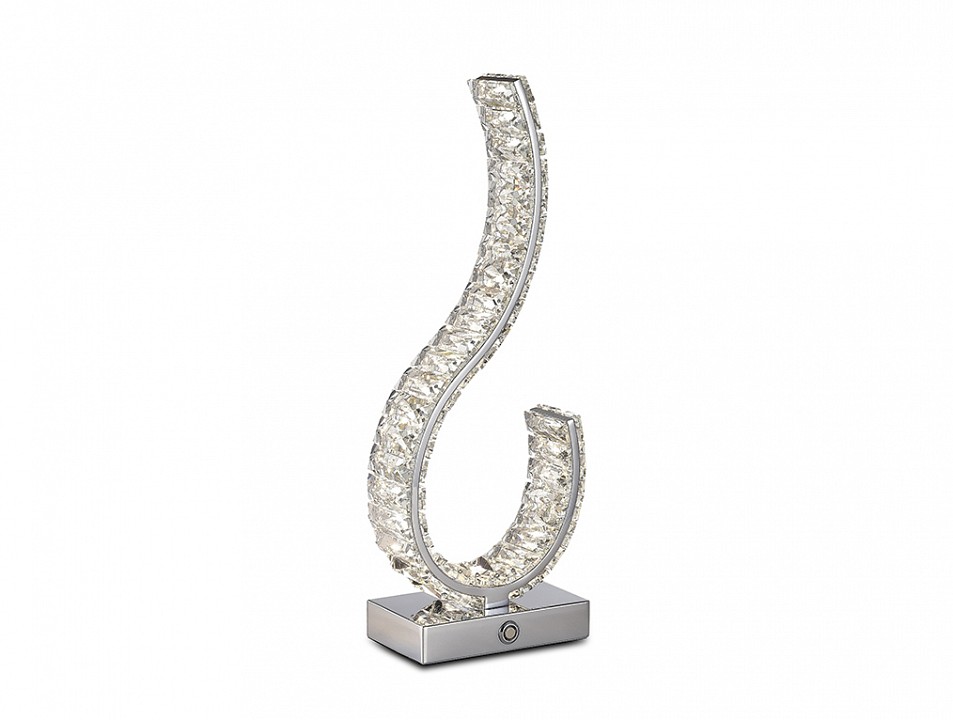 Настольная лампа декоративная newport crystal м0071036