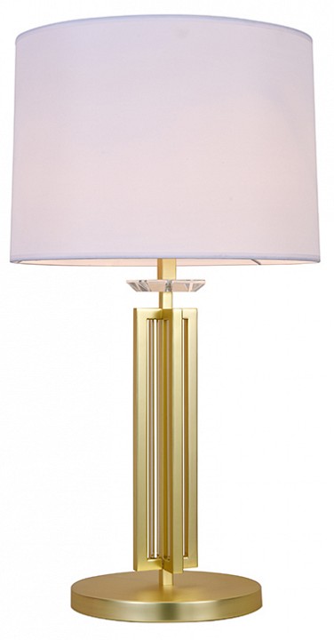 Настольная лампа декоративная newport alexandra 4401/t mat.gold без абажура
