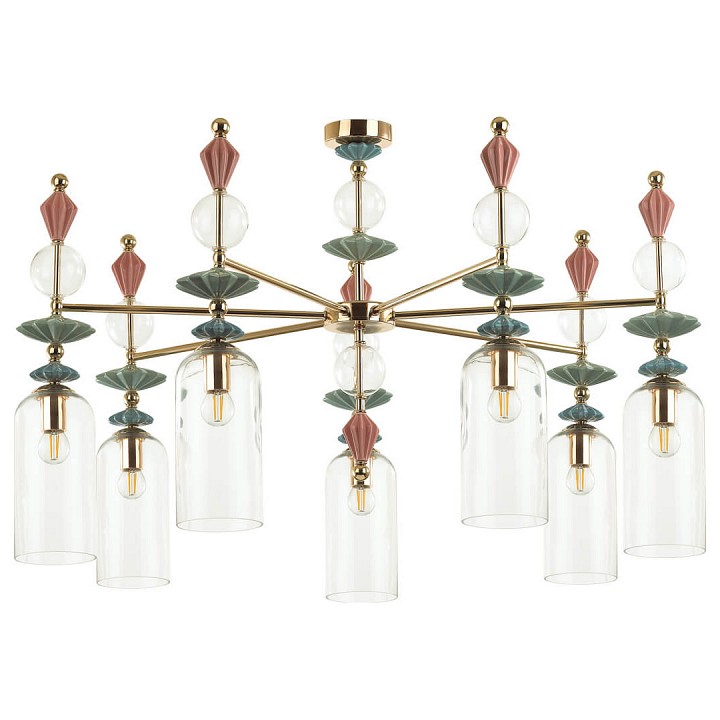 Потолочная люстра odeon light bizet 4855/7c