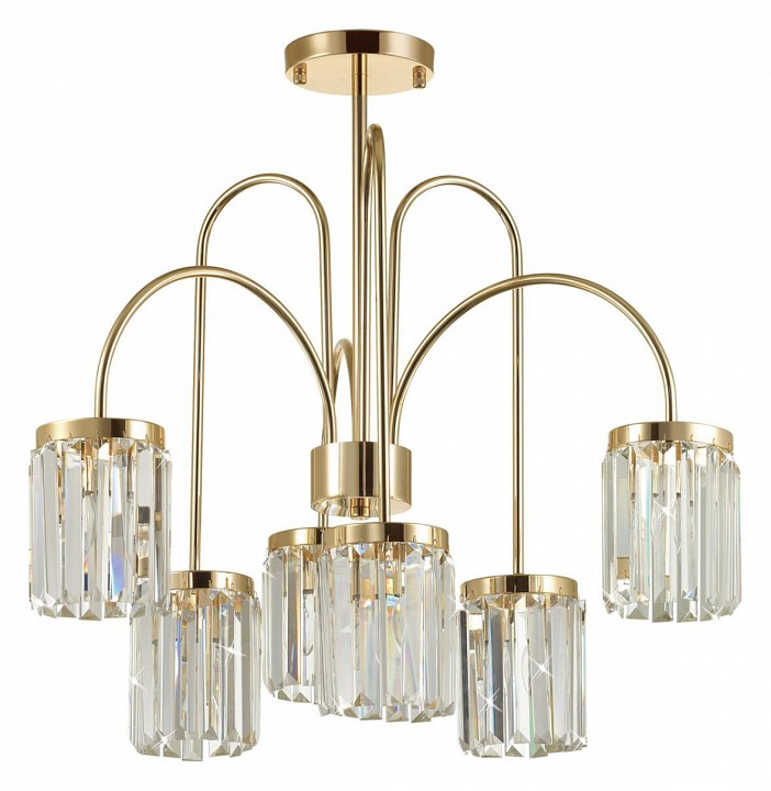 Люстра на штанге odeon light vassa 4987/6c