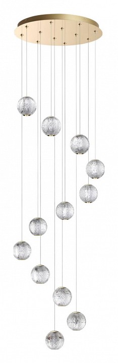 Подвесная люстра odeon light crystal 5008/56l