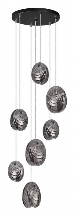 Подвесная люстра odeon light mussels 5038/7