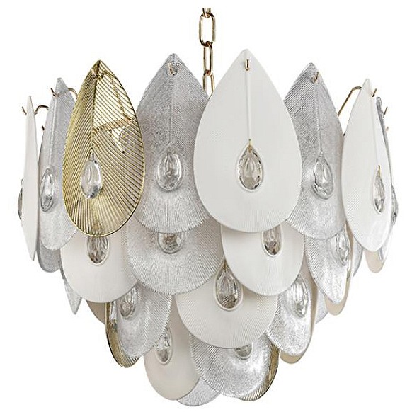 Подвесная люстра odeon light cabochon 5050/17