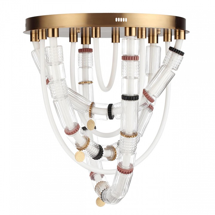 Потолочная люстра odeon light collier 5455/80cl