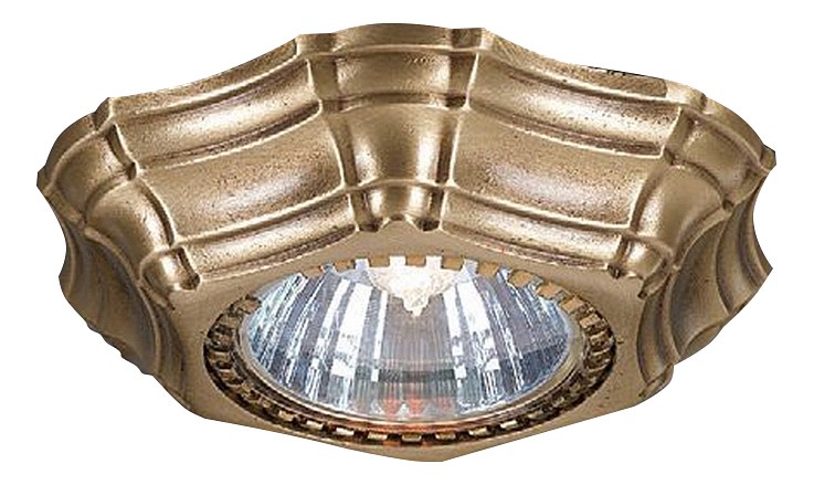 Встраиваемый светильник reccagni angelo 1096 spot 1096 bronzo