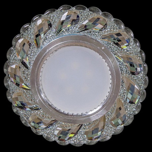 Встраиваемый светильник 11024-9.0-001ld mr16+led3w wt
