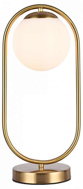 Настольная лампа декоративная toplight aleesha tl1228t-01gd