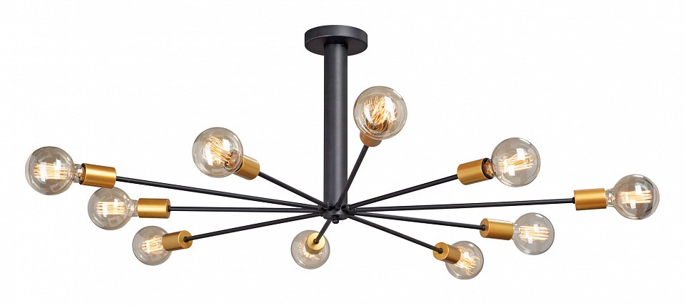 Люстра на штанге vitaluce v4790 v4790-1/10pl